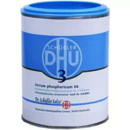 BIOCHEMIE DHU 3 comprimidos de Ferrum Phosphoricum D 6, 1000 piezas
