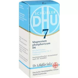BIOCHEMIE DHU 7 tabletas de magnesio fosfórico D 6, 80 piezas