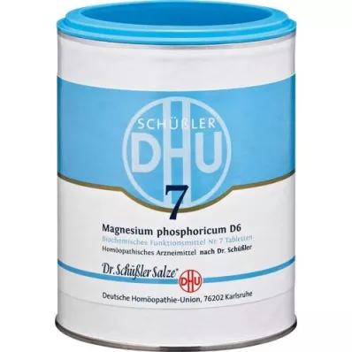 BIOCHEMIE DHU 7 tabletas de magnesio fosfórico D 6, 1000 piezas