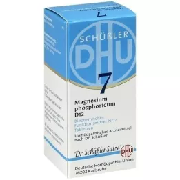 BIOCHEMIE DHU 7 tabletas de magnesio fosfórico D 12, 80 piezas