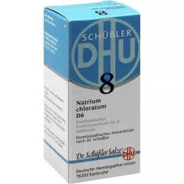 BIOCHEMIE DHU 8 clorato de sodio D 6 tabletas, 80 piezas