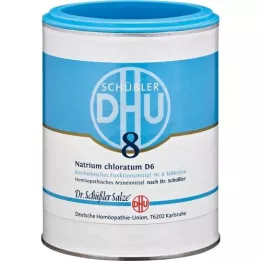 BIOCHEMIE DHU 8 clorato de sodio D 6 tabletas, 1000 piezas