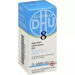BIOCHEMIE DHU 8 clorato de sodio D 12 tabletas, 80 piezas
