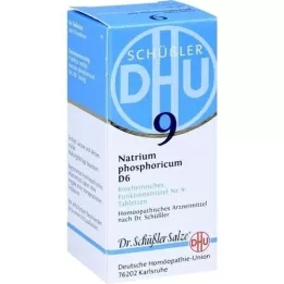 BIOCHEMIE DHU 9 Natrum Phosphoricum D 6 tabletas, 80 piezas