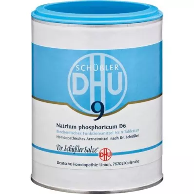 BIOCHEMIE DHU 9 Natrum morphicum D 6 comprimidos, 1000 piezas