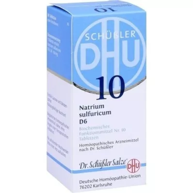 BIOCHEMIE DHU 10 comprimidos de Natrum sulfuricum D 6, 80 uds