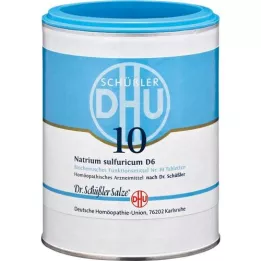 BIOCHEMIE DHU 10 comprimidos de Natrum sulfuricum D 6, 1000 uds