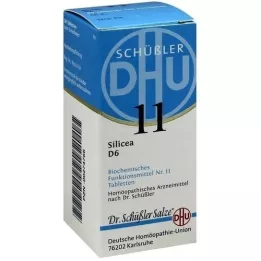 BIOCHEMIE DHU 11 Silicea D 6 comprimidos, 80 uds