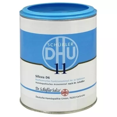 BIOCHEMIE DHU 11 Silicea D 6 comprimidos, 1000 uds