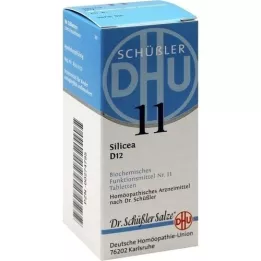 BIOCHEMIE DHU 11 Silicea D 12 comprimidos, 80 uds