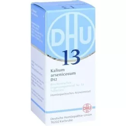 BIOCHEMIE DHU 13 Potasio arsenicosum D 12 tabletas, 80 piezas