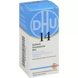 BIOCHEMIE DHU 14 Kalium bromatum D 12 tabletas, 80 piezas
