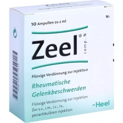 ZEEL comp.N ampollas, 10 piezas
