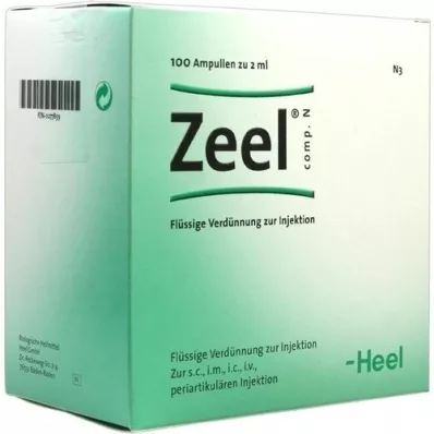 ZEEL comp.N ampollas, 100 piezas