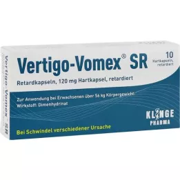 VERTIGO-VOMEX SR Cápsulas de liberación sostenida, 10 piezas