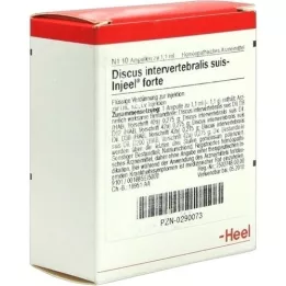 DISCUS INTERVERTEBRALIS Suis Injeel Forte ampollas, 10 piezas