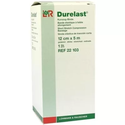 DURELAST Vendaje 12 cm x 5 m, 1 pieza