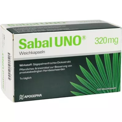 SABALUNO Cápsulas blandas de 320 mg, 120 unidades