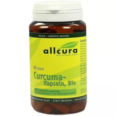 CURCUMA KAPSELN Orgánico, 90 piezas