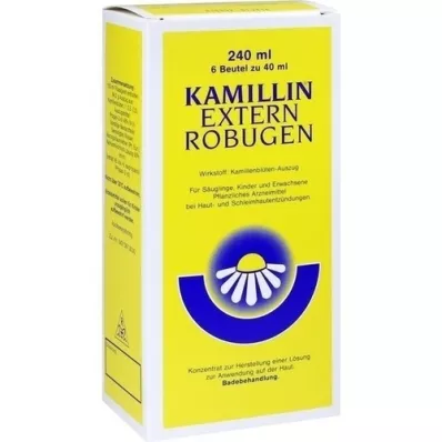KAMILLIN Solución externa de Robugen, 6X40 ml