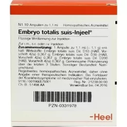 EMBRYO Totalis Suis Injeel ampollas, 10 piezas