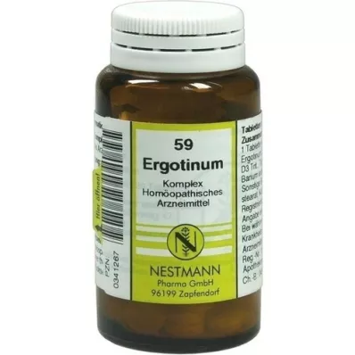 ERGOTINUM KOMPLEX Tabletas No.59, 120 piezas