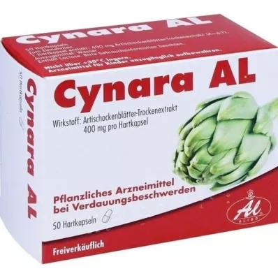 CYNARA AL Cápsulas duras, 50 unidades