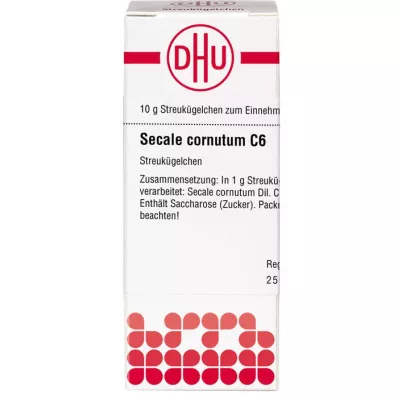 SECALE CORNUTUM C 6 glóbulos, 10 g SECALE CORNUTUM C 6 glóbulos, 10 g