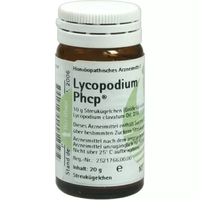 LYCOPODIUM PHCP Glóbulos, 20 g