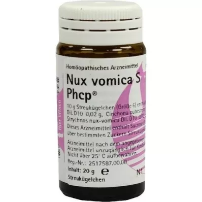 NUX VOMICA S Phcp glóbulos, 20 g