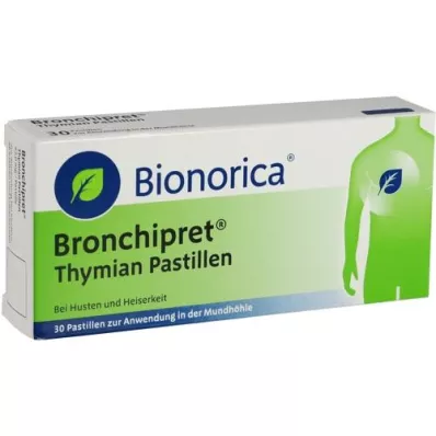 BRONCHIPRET Pastillas de tomillo, 30 piezas BRONCHIPRET Pastillas de tomillo, 30 piezas
