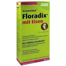 FLORADIX con solución oral de hierro, 500 ml