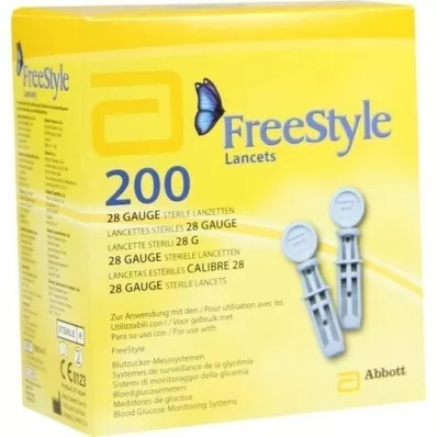 FREESTYLE Lancetas, 200 piezas