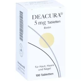 DEACURA comprimidos de 5 mg, 100 unidades