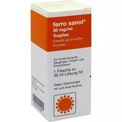 FERRO SANOL Gotas orales, 30 ml