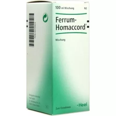 FERRUM HOMACCORD Gotas, 100 ml