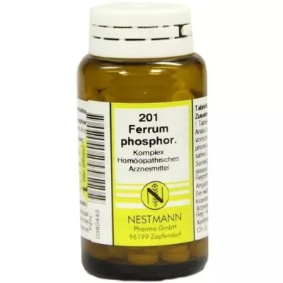 FERRUM PHOSPHORICUM KOMPLEX No.201 tabletas, 120 piezas