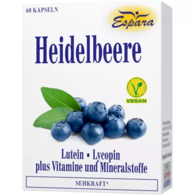 HEIDELBEERE CÁPSULAS, 60 uds