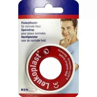 LEUKOPLAST Blíster de 1,25 cm x 5 m, 1 ud
