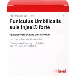 FUNICULUS UMBILICALIS Suis Injeel Forte ampollas, 10 piezas