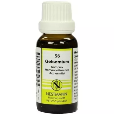 GELSEMIUM KOMPLEX Dilución nº 56, 20 ml