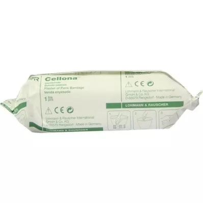 CELLONA Vendas de yeso 10 cm x 2 m, 1 pieza