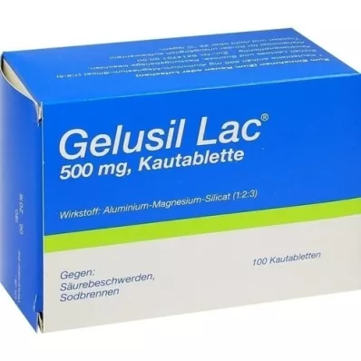 GELUSIL LAC Tabletas masticables, 100 piezas