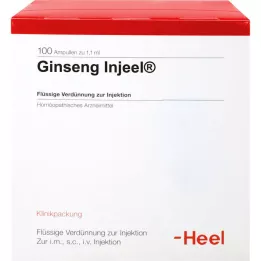 GINSENG INJEEL Ampollas, 100 piezas