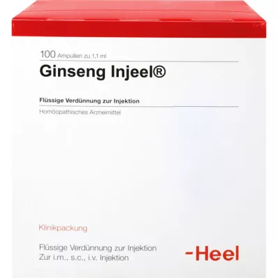 GINSENG INJEEL Ampollas, 100 piezas GINSENG INJEEL Ampollas, 100 piezas