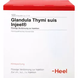 GLANDULA THYMI ampollas suis Injeel, 100 piezas