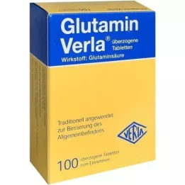 GLUTAMIN VERLA tabletas recubiertas, 100 piezas