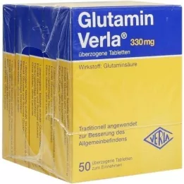 GLUTAMIN VERLA tabletas recubiertas, 250 piezas