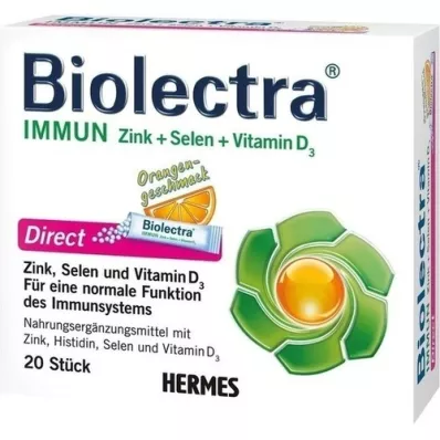 BIOLECTRA Barras Immun Direct, 20 piezas
