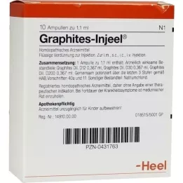GRAPHITES INJEEL Ampollas, 10 piezas